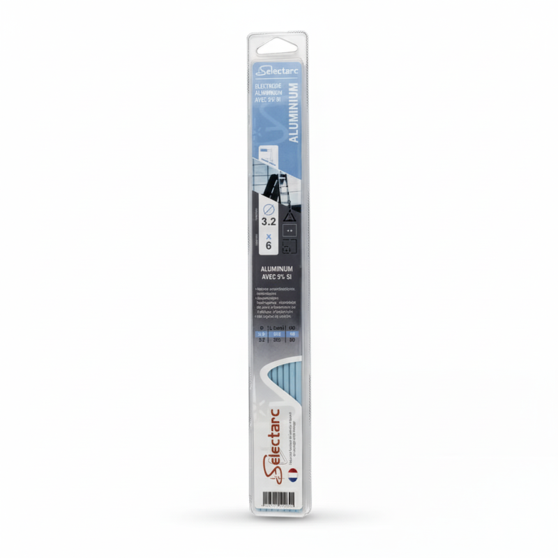 Electrodes aluminium (blister)