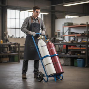 Chariot 2 bouteilles B05