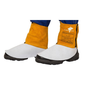 Guêtres cuir croute bovin Golden Brown