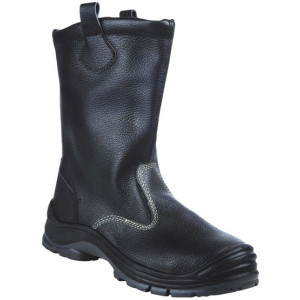Bottes soudage hiver fourrée cuir
