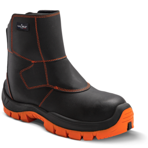 Chaussures montante soudeurs résistant aux projections de métal fondu