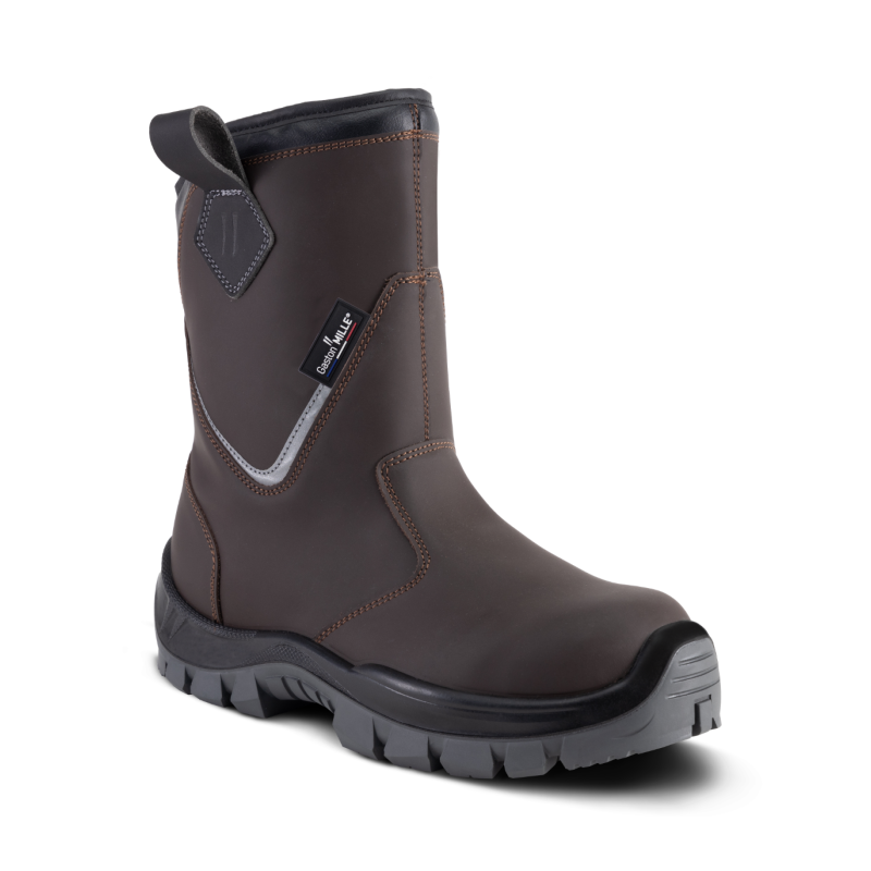 Bottes fourrée de sécurité fourrée BTP construction