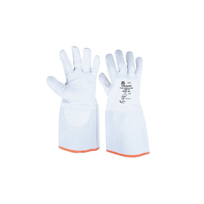 Gants soudeur TIG en cuir de caprin naturel