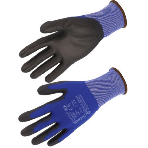 Gants manutention enduit PU support polyamide
