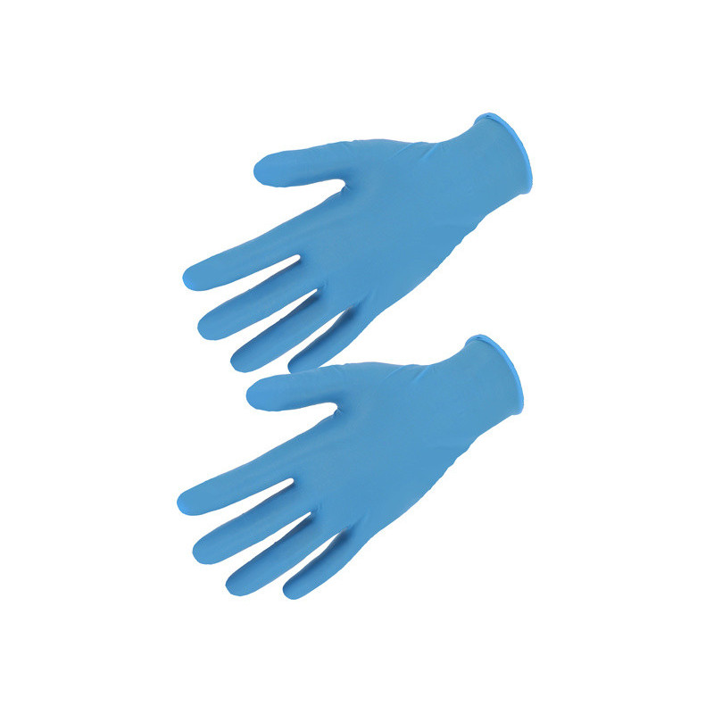 Gants nitrile contact alimentaire (100pcs)