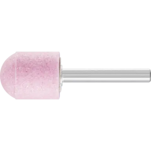 Meules sur tige cylindriques à bout arrondi STEEL EDGE