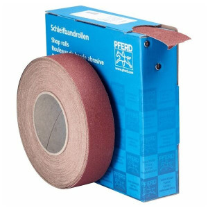 Rouleaux de bande abrasive SBR - Toile, version corindon A