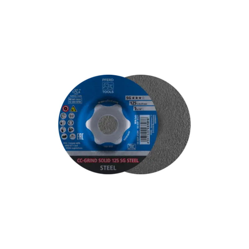 Disques abrasifs - CC-GRIND SOLID SG STEEL