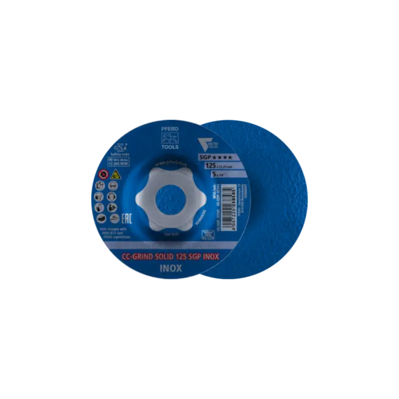 Disques abrasifs - CC-GRIND SOLID SGP INOX