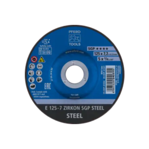 Disques à ébarber - ZIRKON SGP STEEL