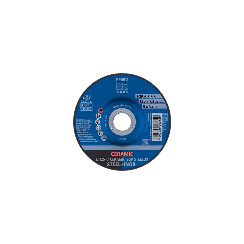 Disques à ébarber - CERAMIC SGP STEELOX