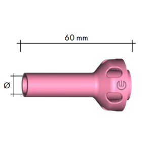 Buse céramique longue xFUME TIG