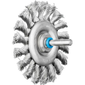 Brosses plates sur tige torsadé RBGIT, INOX-TOTAL
