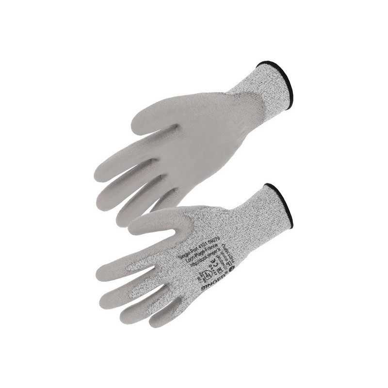 Gants anti coupure D paume enduite PU