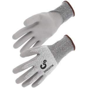 Gants anti coupure C paume enduite PU