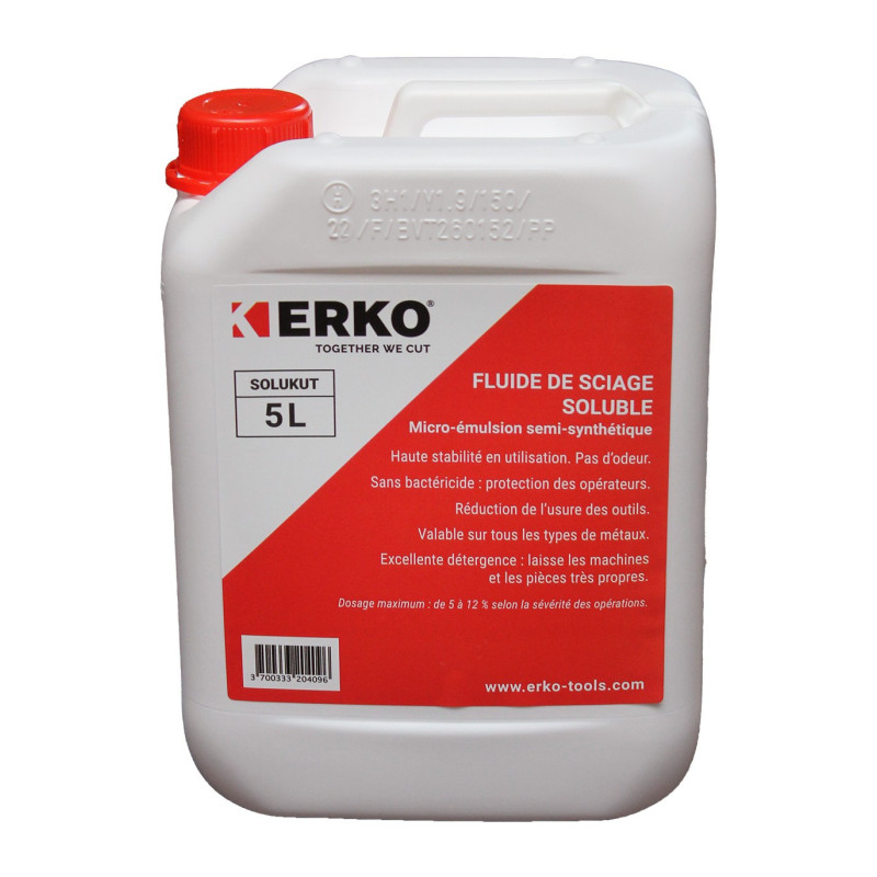 Huile de coupe soluble