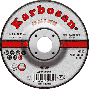 Disques à ébarber inox