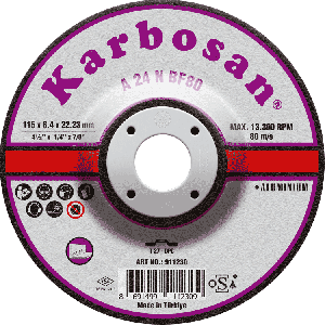 Disques à ébarber aluminium