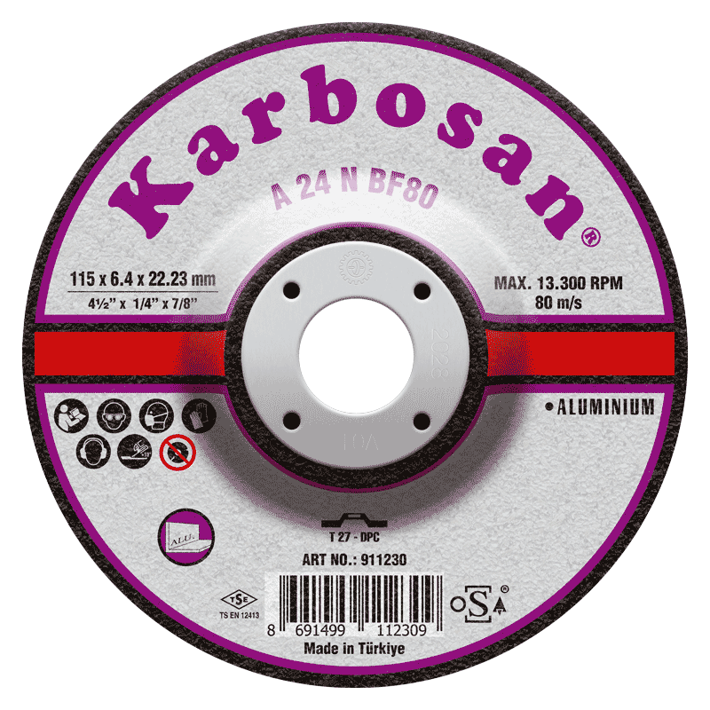 Disques à ébarber aluminium