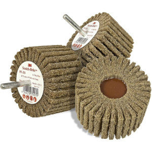 Brosse à lamelles Scotch-Brite PF-ZS (marron)