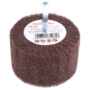 Brosse à lamelles Scotch-Brite FF-ZS (rouge)