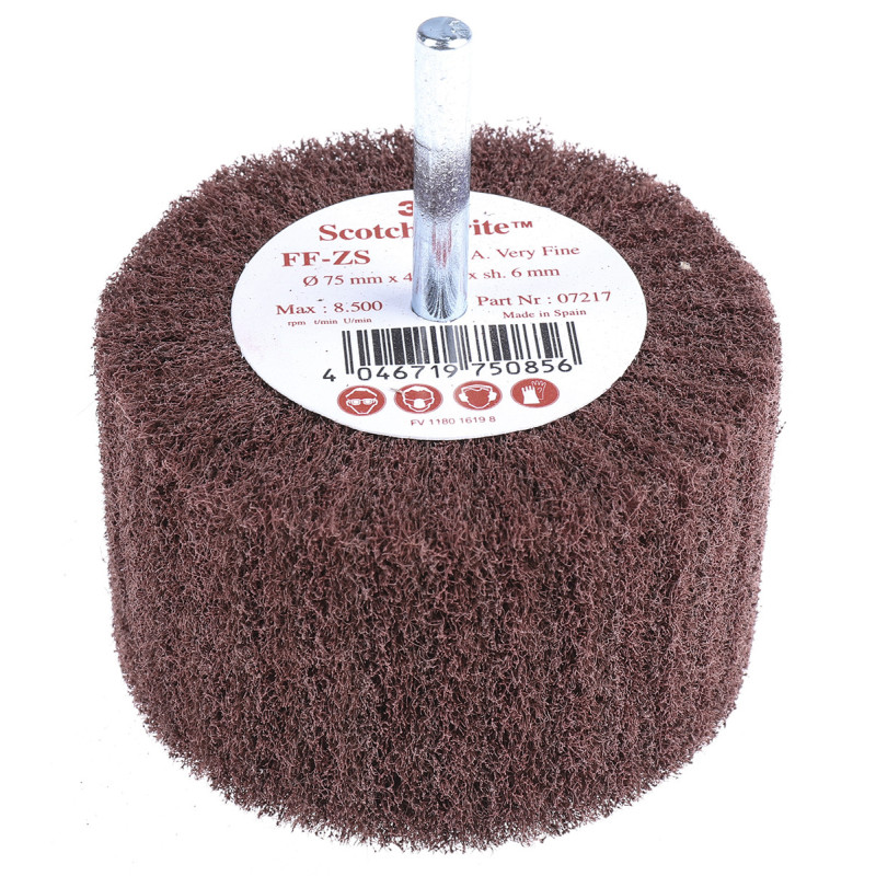 Brosse à lamelles Scotch-Brite FF-ZS (rouge)