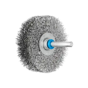 Brosses plates sur tige non torsadée - Fil en acier inoxydable (INOX) RBU