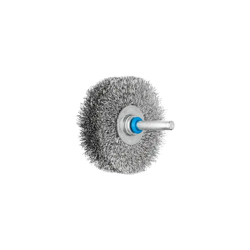 Brosses plates sur tige non torsadée - Fil en acier inoxydable (INOX) RBU