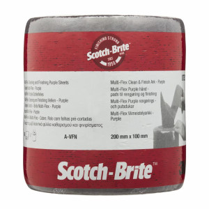 3M Rouleau scotch brite rouge pré-decoupé 200x6000 Très fin