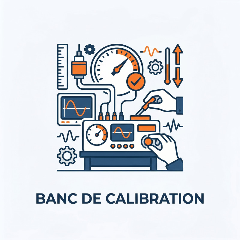 Banc de calibration / test facteur de marche