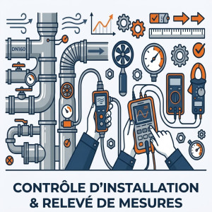 Contrôle installation et relever de mesure
