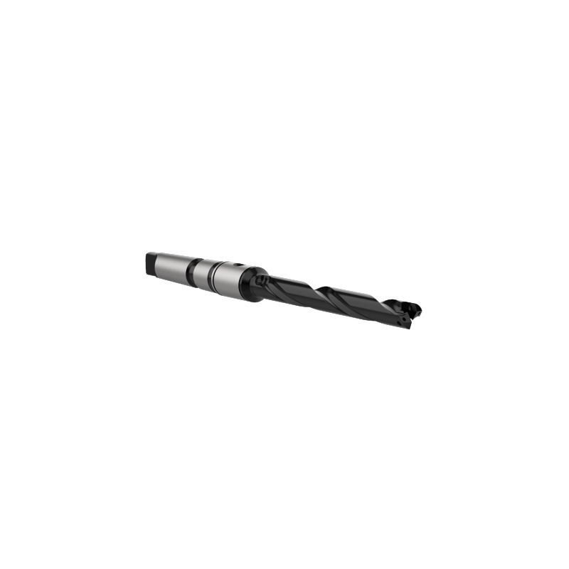 Foret T-A charpente metallique 0 Sr. Ext Helical Flute 2 Morse Taper Shank Holder 25000H-002M