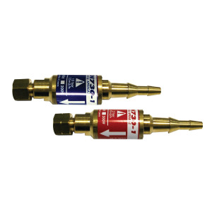 Claper anti-retour montage chalumeau